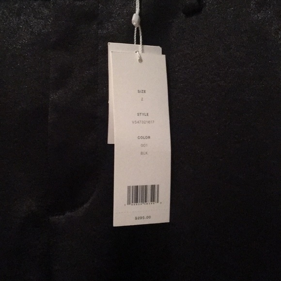 NWT Vince Metallic Satin Crop Wide Leg Pant - Picture 7 of 10